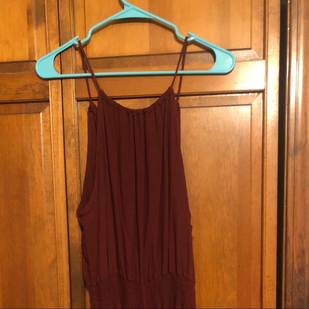 PacSun Romper Maroon Size Small High Neck - Picture 6 of 6